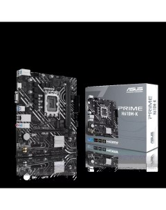 Материнская плата PRIME H610M K Socket1700 Intel H610 2xDDR5 DIMM PCI Ex16 4SATA3 7 1 ch GLAN 4 USB  Asus