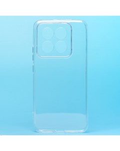 Чехол накладка ASC 101 Puffy 0 9мм для смартфона Xiaomi 14 Pro силикон прозрачный 224912 Activ