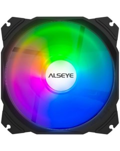 Вентилятор 120 мм 1700rpm 35 8 дБ 4 pin PWM 1шт ARGB M120 PB A Alseye