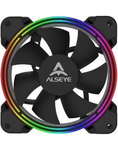 Вентилятор 120 мм 2000rpm 35 2 дБ 4 pin PWM 1шт RGB HALO40 S RGB OP Alseye