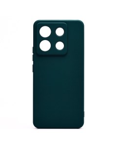 Чехол накладка Full Original Design для смартфона Xiaomi Redmi Note 13 Pro силикон темно зеленый 223 Activ