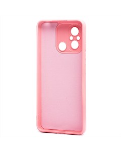 Чехол накладка Full Original Design для смартфона Xiaomi Poco C55 Redmi 12C силикон светло розовый 2 Activ