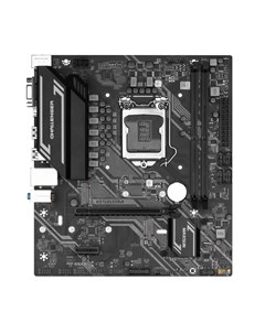 Материнская плата Challenger B560M Socket1200 Intel B560 2xDDR4 PCI Ex16 5SATA3 7 1 ch GLAN 6 USB 3  Maxsun