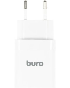 Сетевое зарядное устройство BUWE1 10 5 Вт 2xUSB белый BUWE10S200WH Buro
