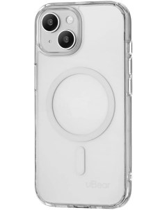 Чехол накладка Real Mag Case для смартфона Apple iPhone 15 пластик силикон прозрачный CS252TT61RL I2 Ubear