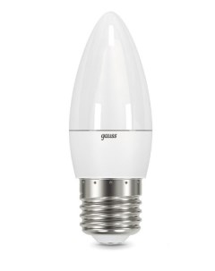 Лампа светодиодная E27 свеча 12 Вт 3000 K теплый свет 950лм 220 В 10 шт Elementary 30212_10 Gauss