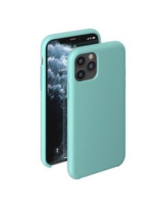 Чехол накладка Liquid Silicone Case для смартфона Apple iPhone 11 Pro мятный 31302 Deppa