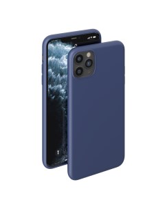 Чехол накладка Gel Case для смартфона Apple iPhone 11 Pro Max синий 31200 Deppa