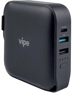 Сетевое зарядное устройство 20 Вт 2xUSB USB type C Quick Charge PD черный VPTRCHPBBLK кабель USB Typ Vipe