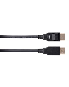 Кабель DisplayPort M DisplayPort M v2 1 4K 8K экранированный 2 м черный CG651 2 0 Vcom