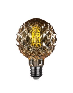 Лампа светодиодная филаментная E27 2200К 5 Вт 515 Лм 230 В кристалл G95 матовая Rev