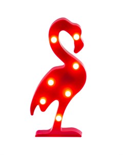 Светильник ночник светодиодный настольный красный Фламинго 2 Вт IP20 беспроводной 29270 8 Ritter