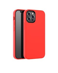 Чехол силиконовый для iPhone 13 Pro Max 6 7 Pure series красный Hoco