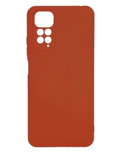 Силиконовый чехол для Xiaomi Redmi Note 11 11s красный Kasla