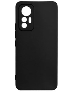 Силиконовый чехол для Xiaomi 12 Lite черный Kasla