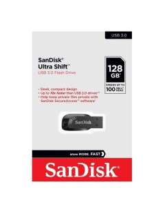 Флешка 128Gb Ultra Shift USB 3 0 SDCZ410 128G G46 128 ГБ Black Sandisk