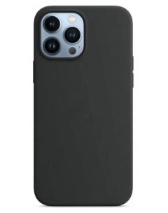 Силиконовый чехол для Apple iPhone 13 Pro Max черный Kasla