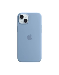Чехол для iPhone 15 Plus Silicone MagSafe Winter Blue 1 шт Apple