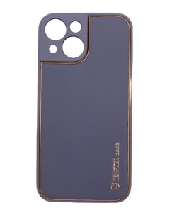 Чехол силиконовый для iPhone 13 mini 5 4 Graceful Leather series фиолетовый Hoco