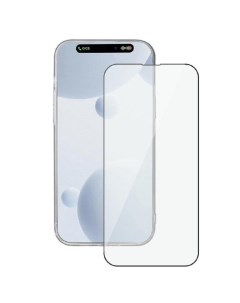 Защитное стекло для смартфона 2 5D Full Glue iPhone 15 черная рамка 2 шт Deppa