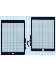 Сенсорное стекло тачскрин для iPad Air A1474 A1475 A1476 черное Оем
