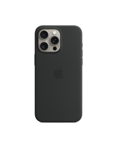 Чехол для iPhone 15 Pro Max Silicone MagSafe Black 1 шт Apple