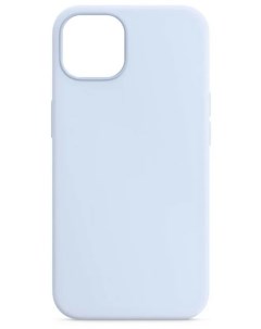Силиконовый чехол для Apple iPhone 13 небесно голубой Kasla