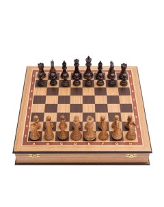 Шахматы в ларце подарочные Суприм дуб Lavochkashop