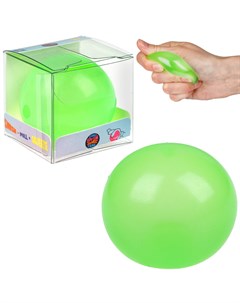 Игрушка антистресс Крутой замес Супергель Зелёный шар 4 см 1toy