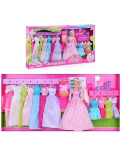 Кукла 8027 с одеждой и аксессуарами в коробке Defa lucy