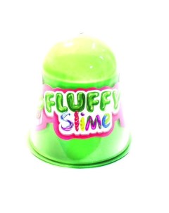Слайм Fluffy Monster s Slime Аромат Арбуза цвет тёмно зеленый Kiki