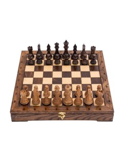 Шахматы деревянные эксклюзивные 40 см с утяжелением Lavochkashop