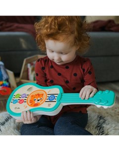 Развивающая музыкальная игрушка Гитара Волшебное прикосновение сенсорная деревянная Hape