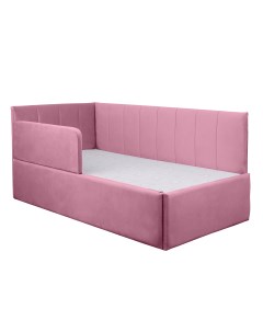 Детская кровать Хагги защитный бортик розовый 160х80 см М-стиль