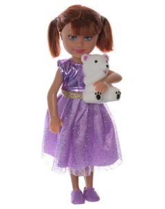 Кукла Lucy с медвежонком 15 см Defa lucy