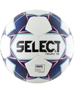 Футбольный мяч Tempo Tb 5 white purple blue Select