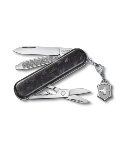 Нож перочинный Classic Brilliant Carbon черный 5 8х1 8х1 см 0 6221 90 Victorinox