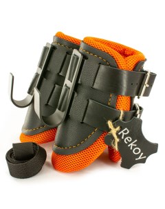 Гравитационные ботинки FG19 с мягкой подкладкой оранжевые Rekoy