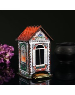 Чайный домик Дом из красного кирпича 9 8x9 8x17 4 см Дарим красиво