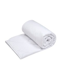 Одеяло 2 0 лебяжий пух 172x205 см цвет белый Эго