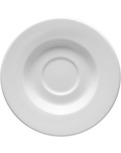 Блюдце Монако Вайт 16 см белый фарфор 9001 C168 Steelite