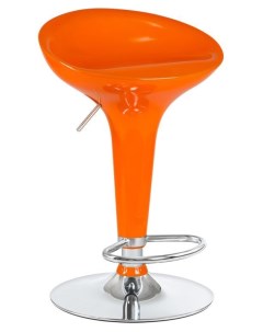 Барный стул Bomba D LM 1004 orange хром оранжевый Империя стульев