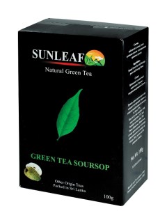 Чай зеленый цейлонский листовой Саусеп 100 г Sunleaf
