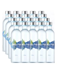 Вода природная питьевая негазированная стекло 0 33 л 20 шт Gletcher