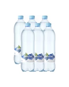 Вода природная питьевая негазированная ПЭТ 0 95 л 6 шт Gletcher