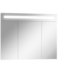 Шкаф зеркало Аврора 90 с подсветкой LED Domino