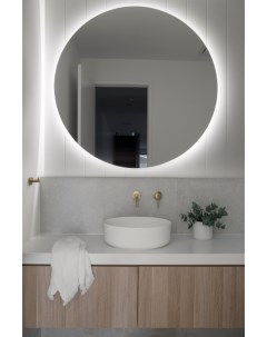 Зеркало круглое D70 с холодной LED подсветкой и взмахом руки Slavio maluchini