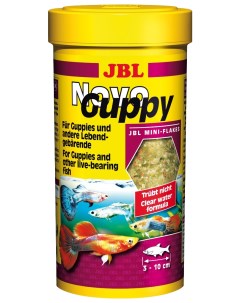 Корм для рыб NovoGuppy хлопья 250 мл Jbl