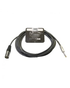 ACM1003S BK микрофонный кабель XLR папа Jack stereo 3 м Invotone