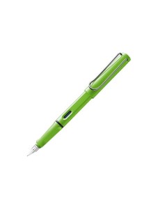 Перьевая ручка 013 Safari зеленая EF Lamy